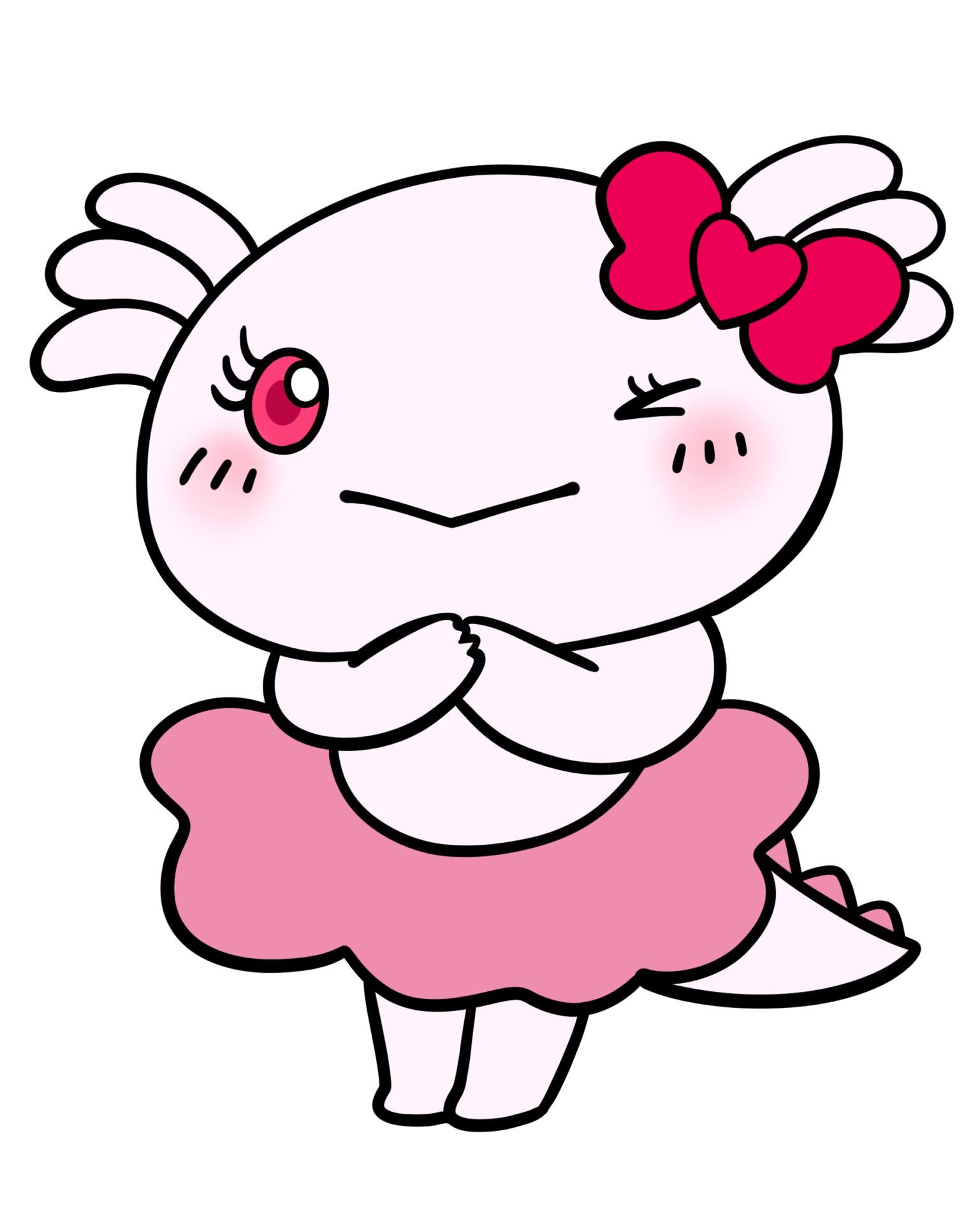 アルビノちゃん
