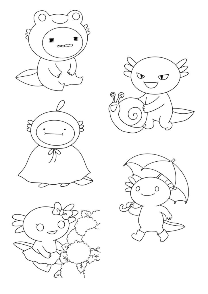 6月お便りイラスト_モノクロ